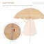 160cm Beach Parasol