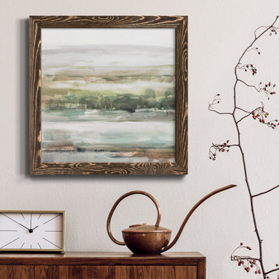 Fleurs au début de l'automne II - Toile encadrée de qualité supérieure - prête à être accrochée
