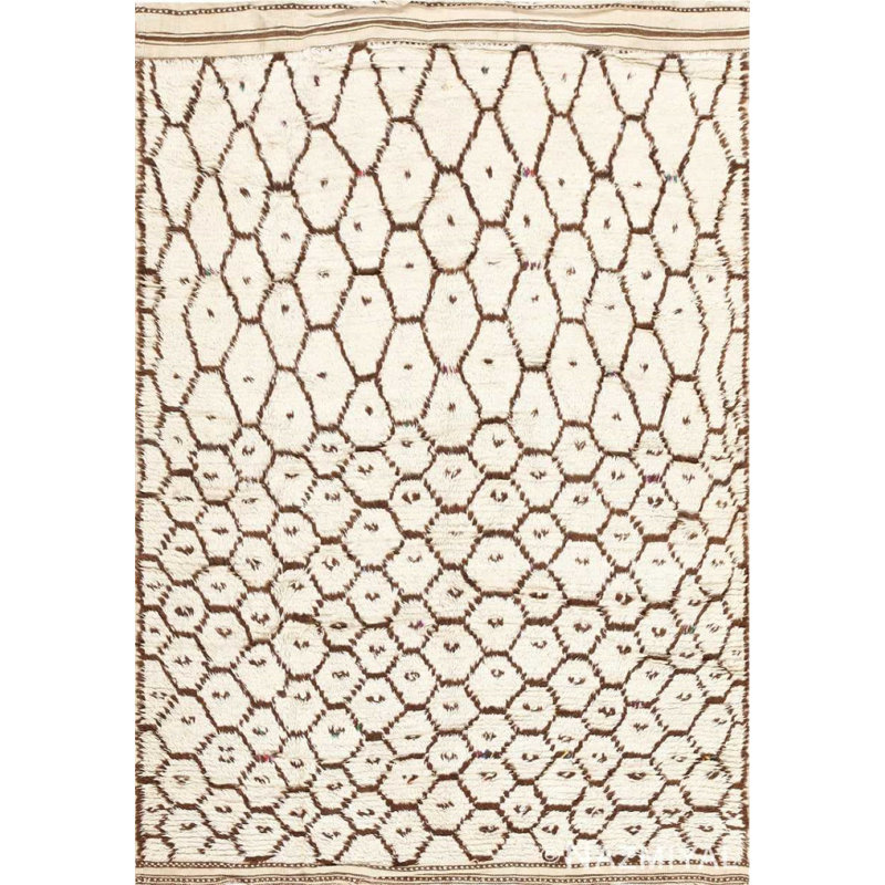 Moroccan One-of-a-Kind Rectangle 4'9" X 7' Area Rug