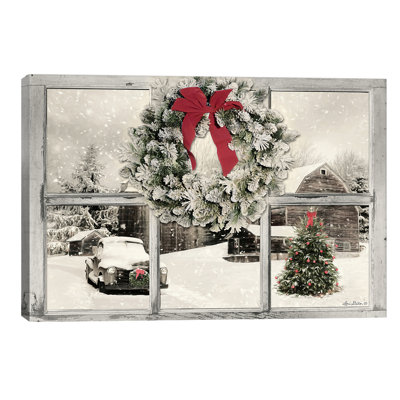 It's Cold Outside 1 Piece Wrapped Canvas Wall Art