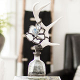 Antler Handcrafted Glass Decorative Bottles