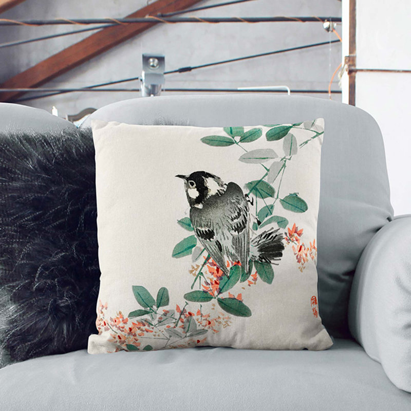 Square Throw Cushion, 40cm H x 40cm W x 15cm D