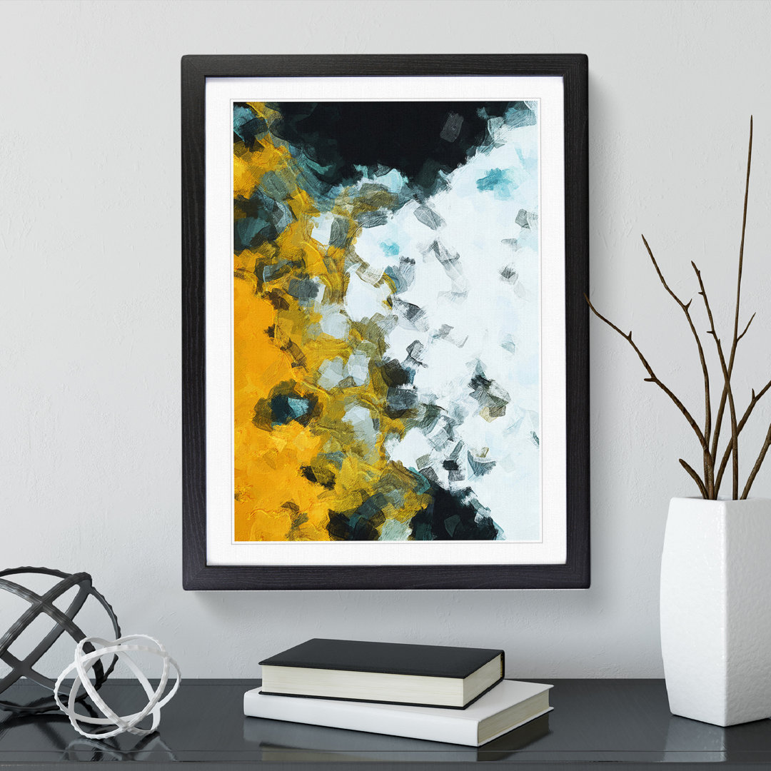 The Beat Goes On Abstract - Single Picture Frame Painting