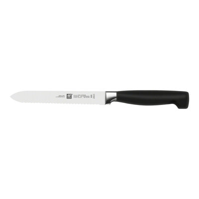 Couteau utilitaire dentelé Four Star