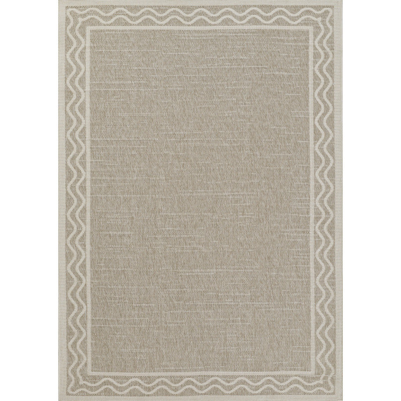 Tapis gris Erin Gates par Momeni Saybrook Ripple, Rectangle 4 pi 1 po x 6 pi