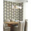 Lotus Light Stripe Geometric Wallpaper Roll-1425209159