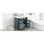 Meuble-lavabo de 30 po avec lavabo en céramique, tiroirs coulissants silencieux et tablette réglable pour meuble-lavabo fonctionnel