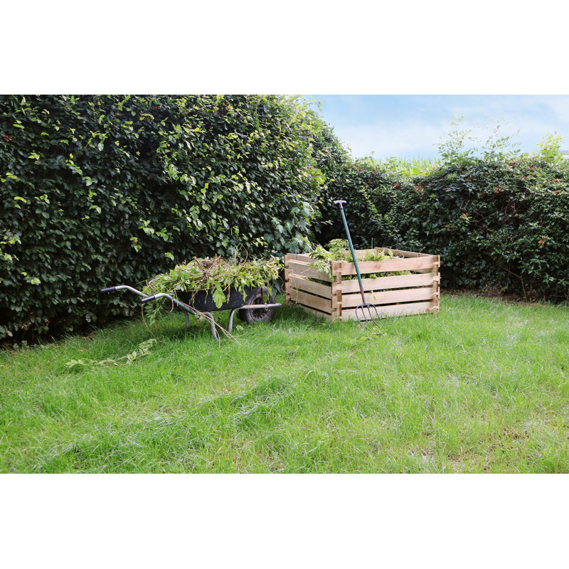Brinnley Solid Wood Stationary Composter