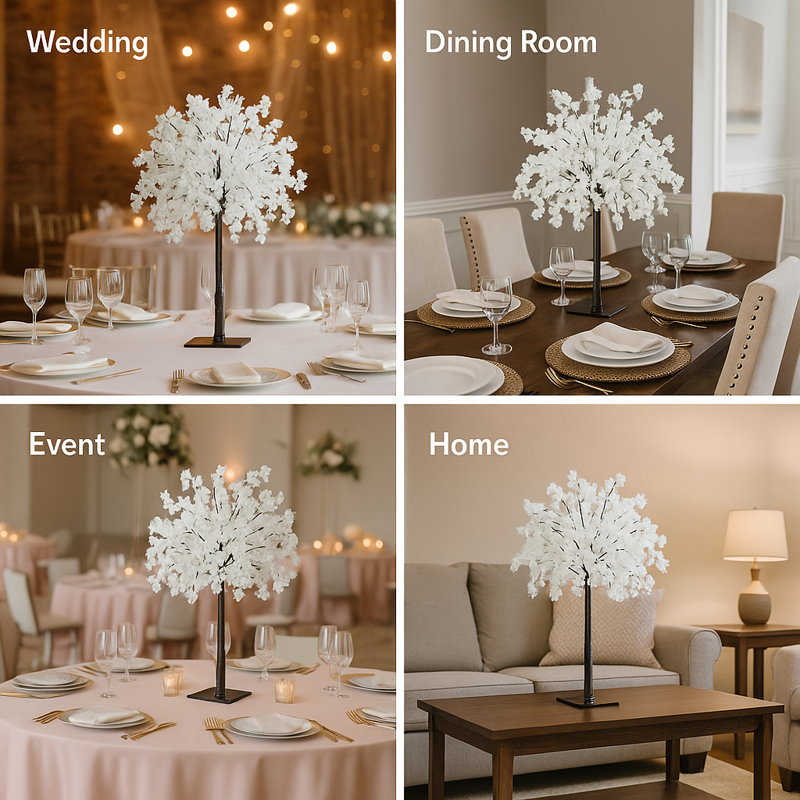 Cherry Blossom Arrangement, White