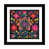 Papier d'art encadré noir sélectionné