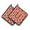 Caroline's Treasures Football Polyester Potholder