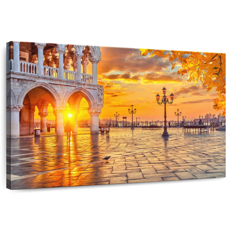Ravi Piazza Di San Marco, H 32 po x l 48 po