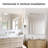 Manrey Frameless Bathroom Mirror, Rectangle Wall Vanity Mirror for Bathroom, Bedroom, Entryway, Tempered Glass, Polished Edge -614863047