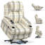 90cm Wide Lift Assist Home Theatre Recliner with Massager-1276339852