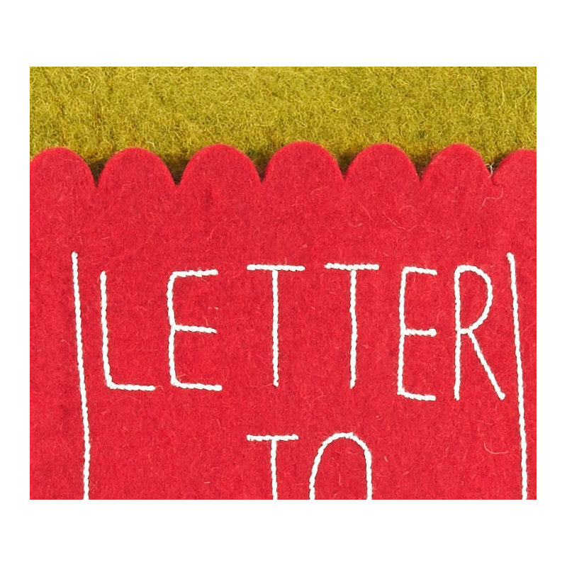 Letter to Santa Wool Pillow Cover