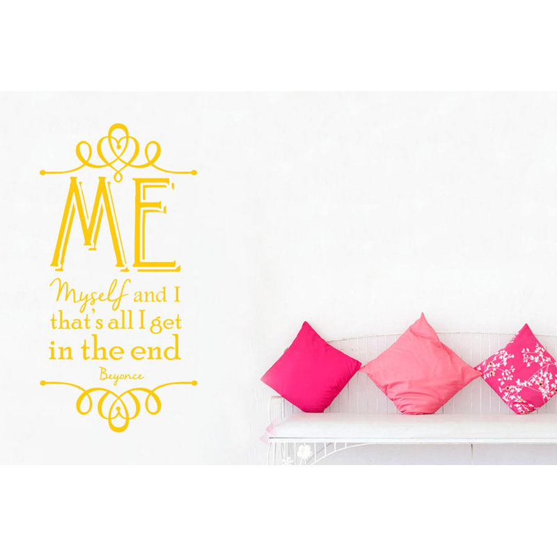 Wall Decal, Medium, Dark Yellow