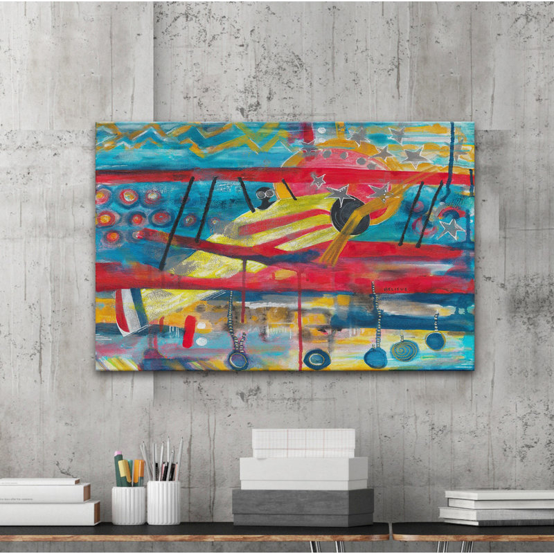 1 Piece Wrapped Canvas Wall Art, 30cm H x 45cm W