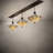 3 - Light Brown Kitchen Island Pendant