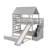 Twin Over Twin Bunk Bed With Trundle-951847212