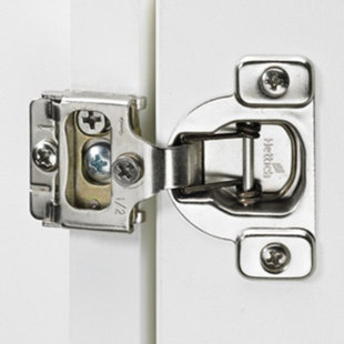 Charnière enfichable à cadre réglable 6 voies à 105 degrés Optimat 3E avec chevilles de 8 mm (Ensemble de 10)