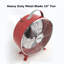 Ventilateur tambour 10 po, rouge