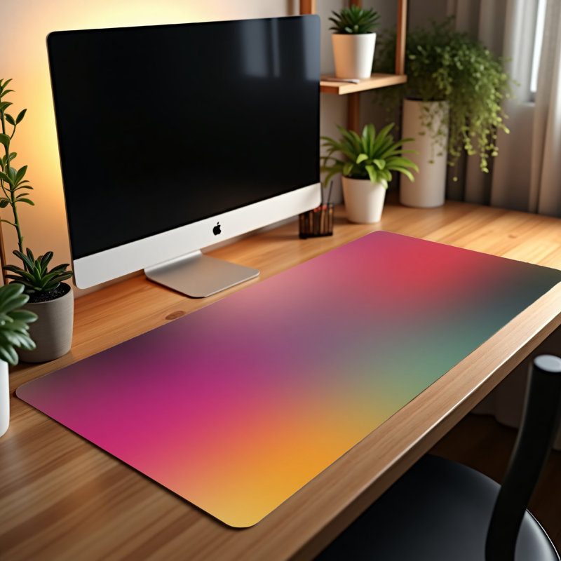 Polyester Desk Pad, 23.6x13.8