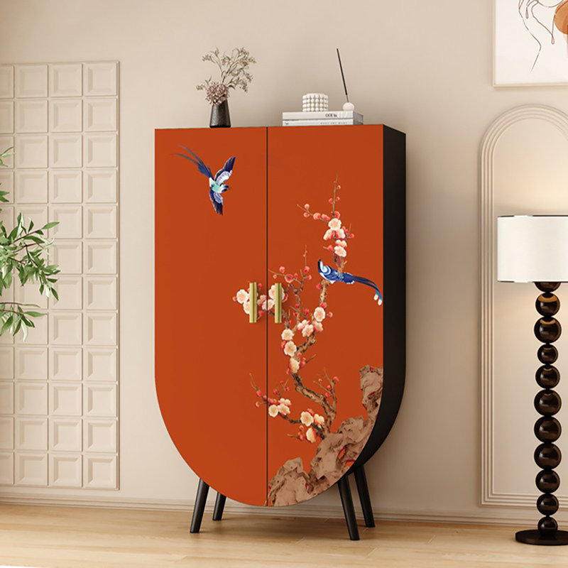 Garde-robe de rangement de style français pour chambre à coucher