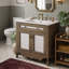 Freestanding Standard Free Standing Single Double Single Vanity Bathroom Vanity With Ceramic Top