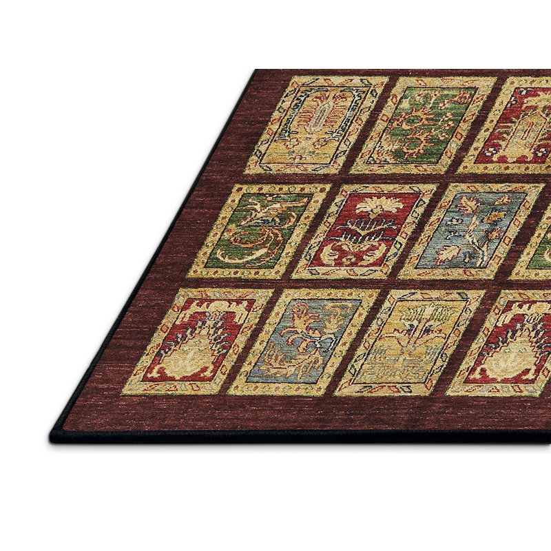 Tapis abstrait moderne 612, Rectangle 6 pi x 9 pi