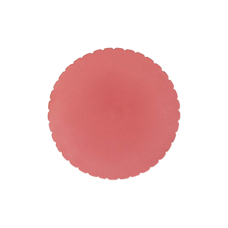Ceramic Furniture Outdoor Round Side Table, Rose
