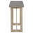 Entryway Table With Pine Veneer,Unique Triple Rectangle Design Console Table With Thick Pine Wood Legs,Extra Long Sofa Table-1360468927