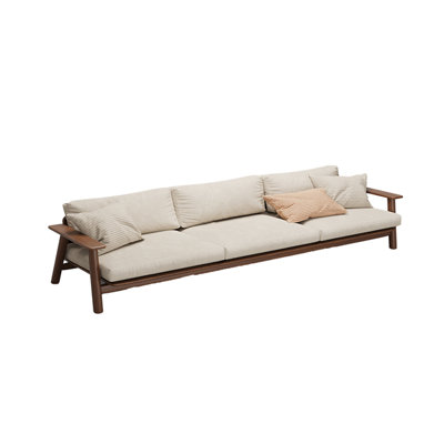 Canapé en polyester 137,7 po