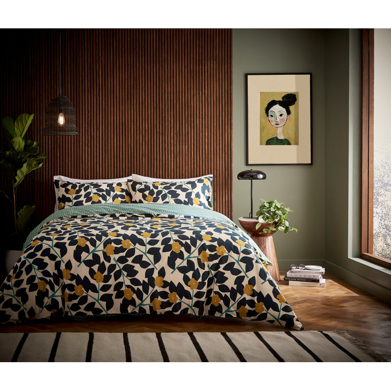 Linnea Duvet Cover Set, Single Duvet Cover + 1 Pillowcase