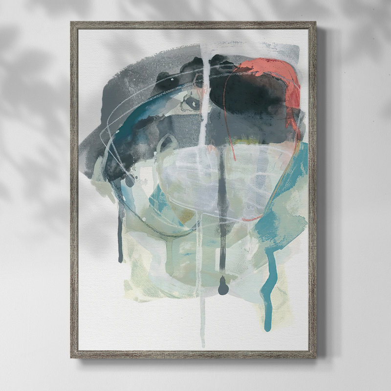 «Stone Aperture III», reproduction encadrée - bois massif, H 15 po x l 12 po