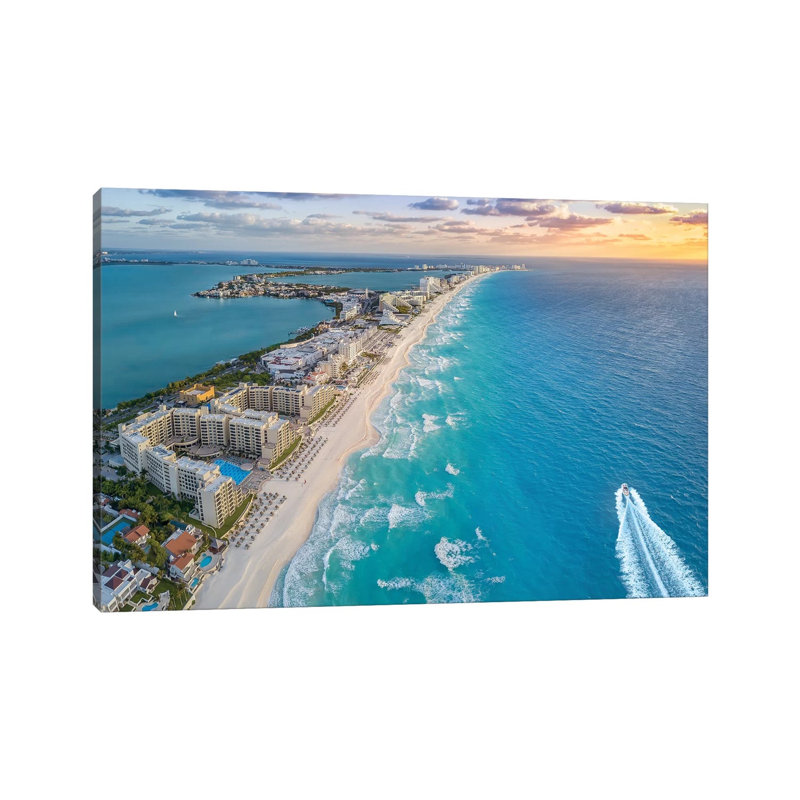 Daybreak In Paradise by Jonathan Ross Photography - Wrapped Canvas Print, 66.04 cm H x 45.72 cm W x 1.91 cm D