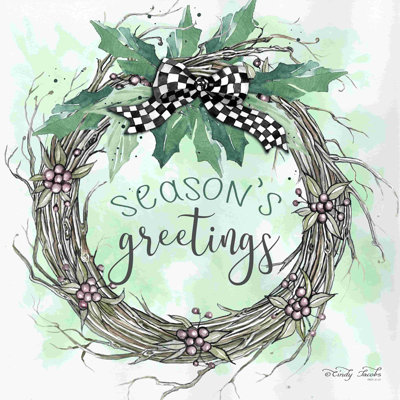 «Season's Greetings» par Cindy Jacobs, peinture