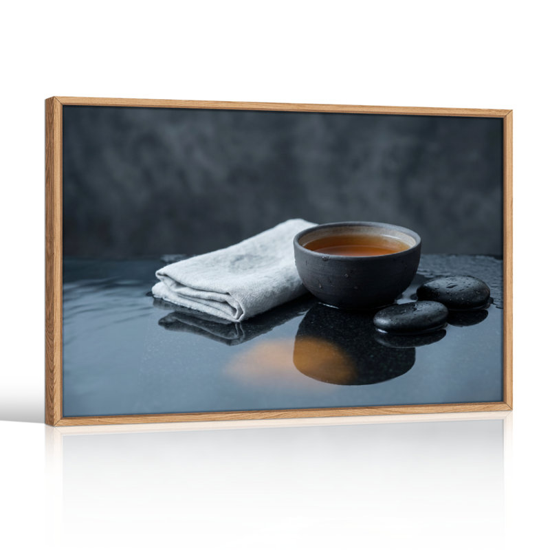 Zen Art sur toile, ensemble de 1, Naturel, H 18 po x l 24 po