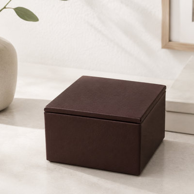 Handmade Leather Memory Box