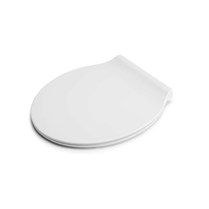 Michigan Slimline Flexi-Fix White Soft Close Toilet Seat