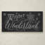 « craie winter », art textuel sur toile tendue-22074385