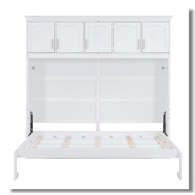 Murphy Bed Wall Bed With Top Cabinets