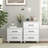 3 Drawer Dresser, White Dresser for Bedroom, Modern Nightstands Small Dressers with Drawers Closet Wood Dressers with Steel Handles, Mid Century Chest of Drawers for Living Room, Office