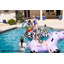 Poolmaster Zany Zebra Jumbo Piscine Float Rider, Zebra