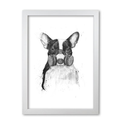 Big City Life Bulldog by Mercedes Lopes Charro - Print