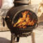 Round Steel Smokeless Chimnea