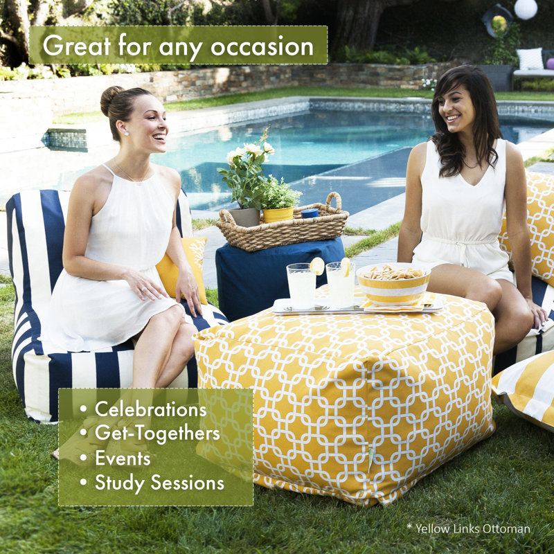 Upholstered Pouf