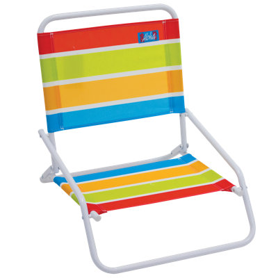 Rio Beach 1 Position Steel Sand Chair by Rio Brands