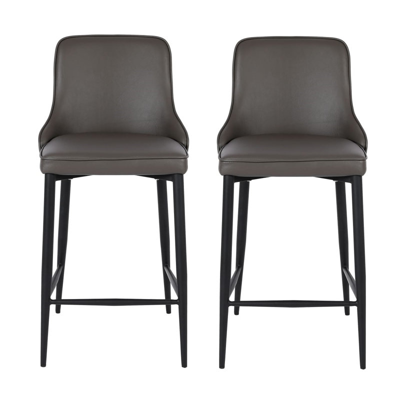 Tabouret de comptoir Modern, Gris