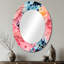 Tito - Miroir mural ovale moderne-2002777538