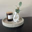 Plateau rond rond pour décoration de table basse-118662965